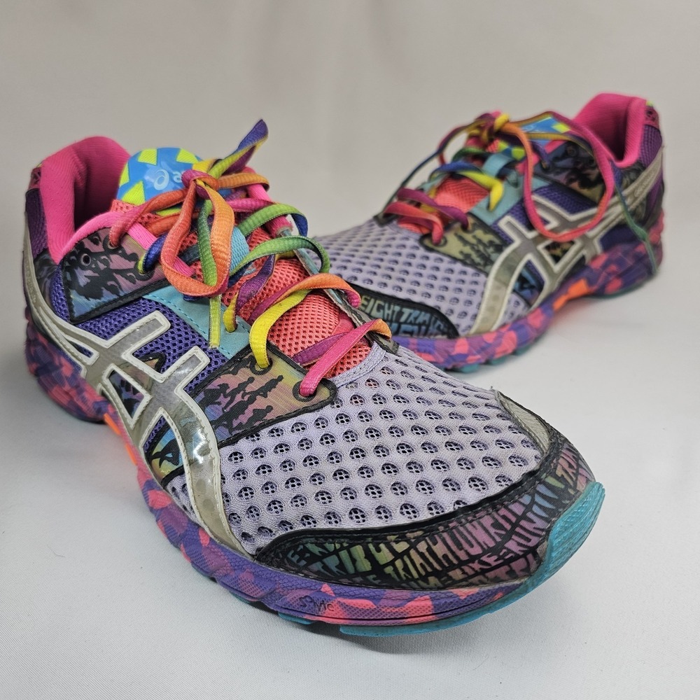ASICS GEL-Noosa Tri 8 T356N‎ Running Shoes Women's 10.5 Multicolor Triathlon